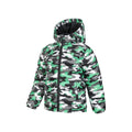 Multicoloured - Side - Mountain Warehouse Childrens-Kids Seasons Camouflage Padded Jacket