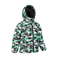Multicoloured - Side - Mountain Warehouse Childrens-Kids Seasons Camouflage Padded Jacket