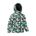 Multicoloured - Lifestyle - Mountain Warehouse Childrens-Kids Seasons Camouflage Padded Jacket