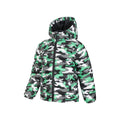 Multicoloured - Lifestyle - Mountain Warehouse Childrens-Kids Seasons Camouflage Padded Jacket