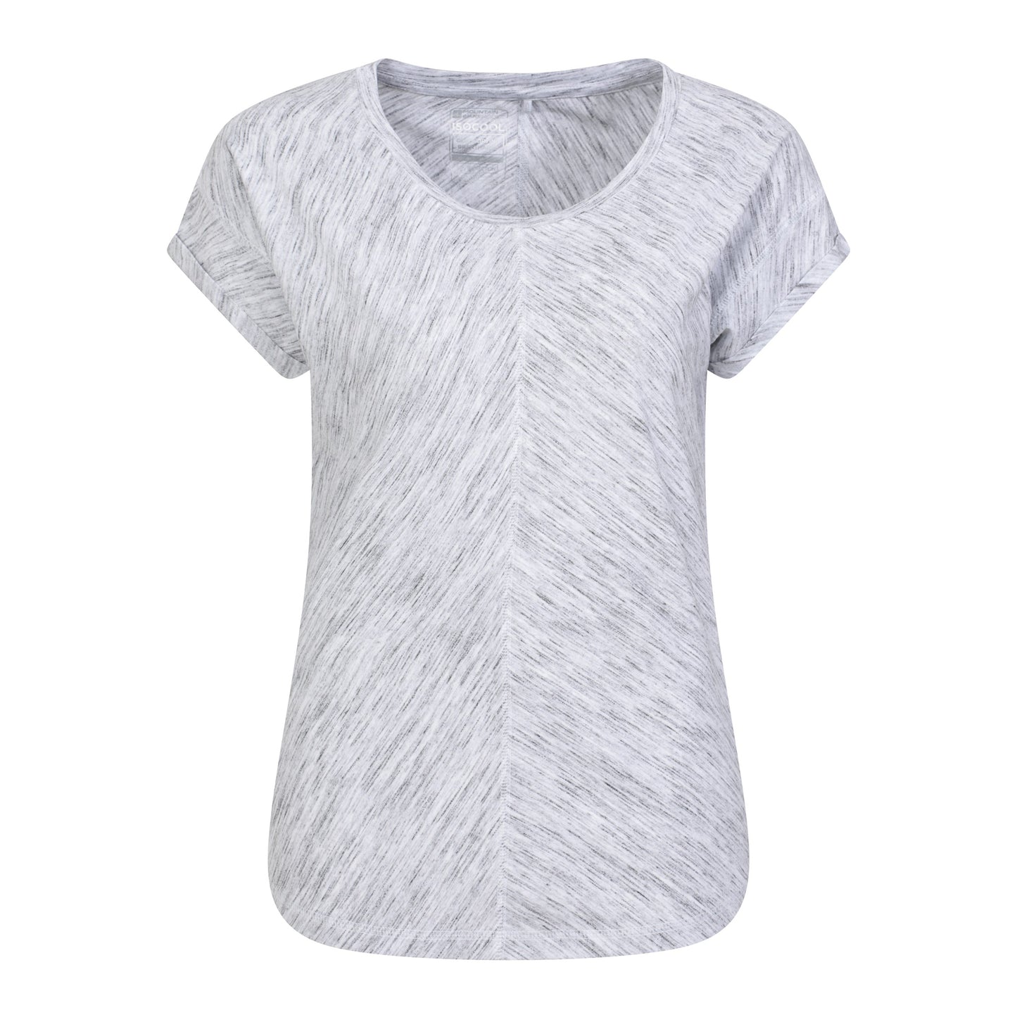 White - Front - Mountain Warehouse Womens-Ladies Retreat T-Shirt