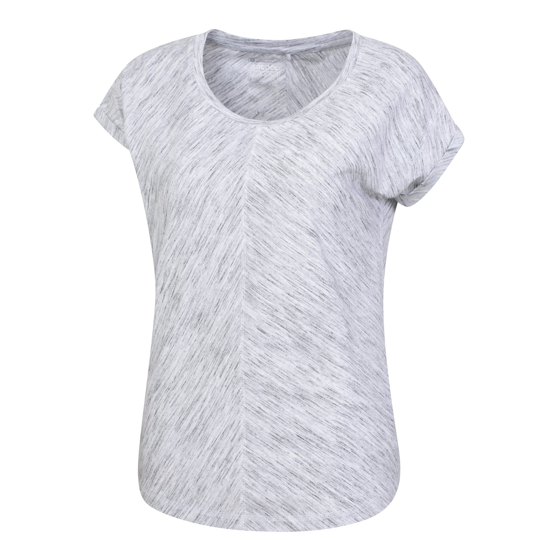 White - Side - Mountain Warehouse Womens-Ladies Retreat T-Shirt