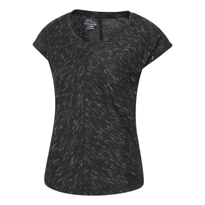 Black - Side - Mountain Warehouse Womens-Ladies Retreat T-Shirt