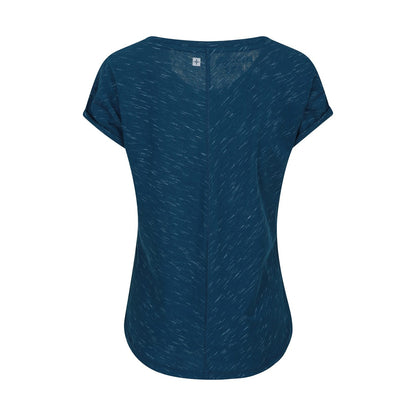 Teal - Back - Mountain Warehouse Womens-Ladies Retreat T-Shirt
