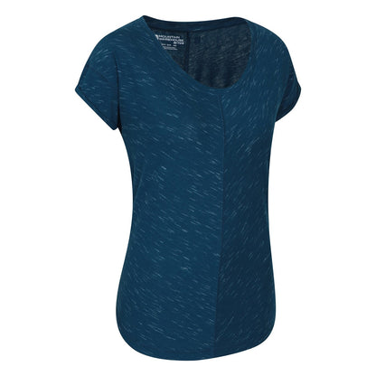 Teal - Lifestyle - Mountain Warehouse Womens-Ladies Retreat T-Shirt