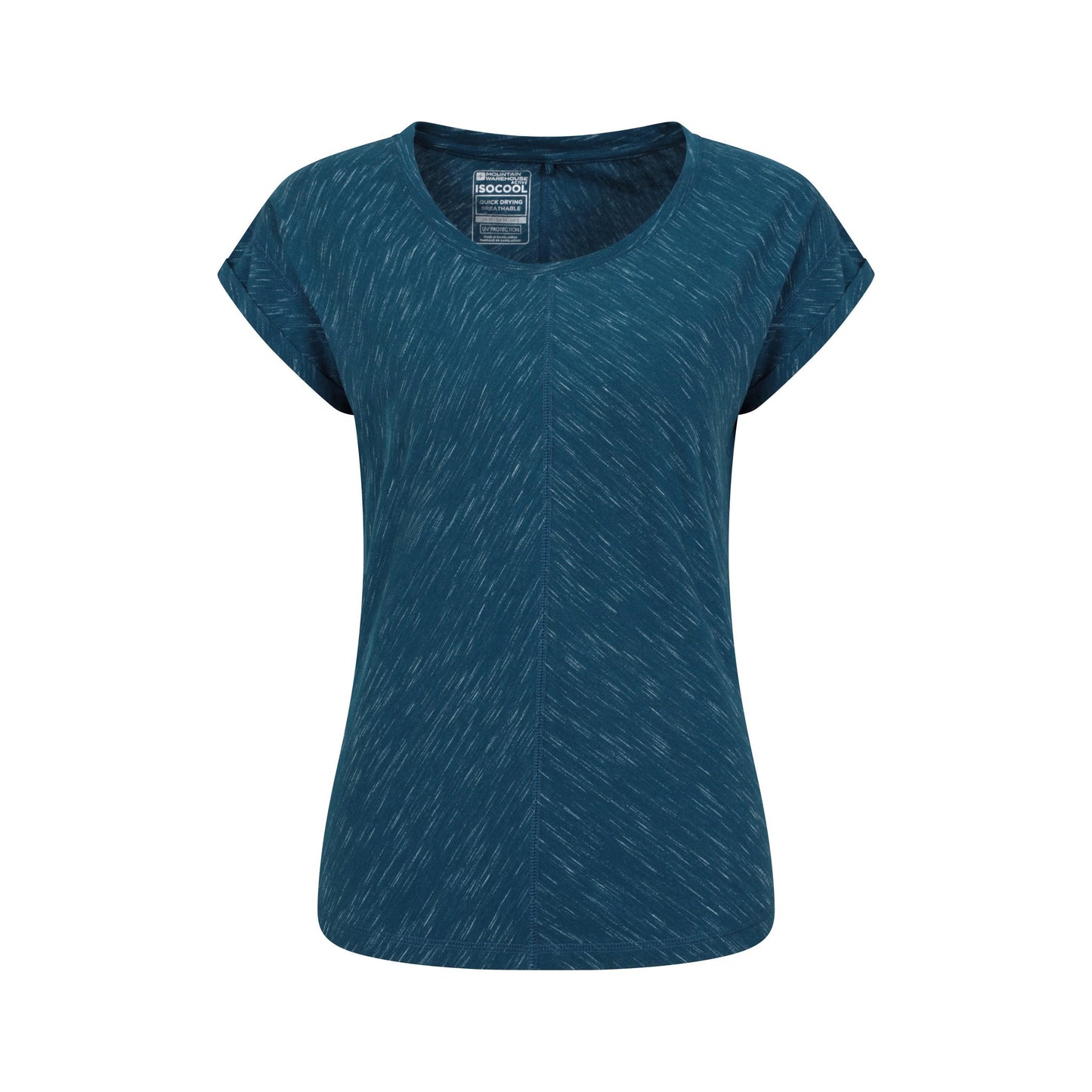 Dark Teal - Front - Mountain Warehouse Womens-Ladies Retreat T-Shirt