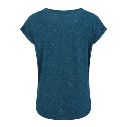 Dark Teal - Back - Mountain Warehouse Womens-Ladies Retreat T-Shirt