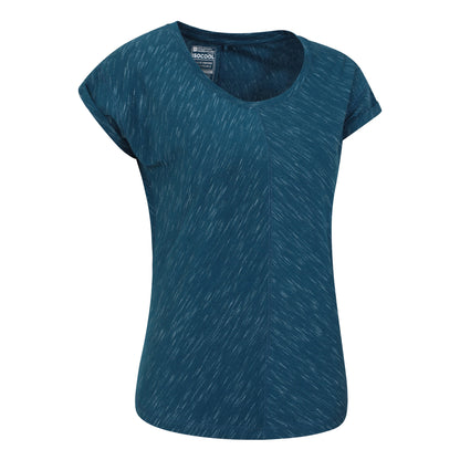 Dark Teal - Lifestyle - Mountain Warehouse Womens-Ladies Retreat T-Shirt