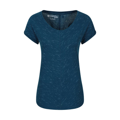 Teal - Front - Mountain Warehouse Womens-Ladies Retreat T-Shirt