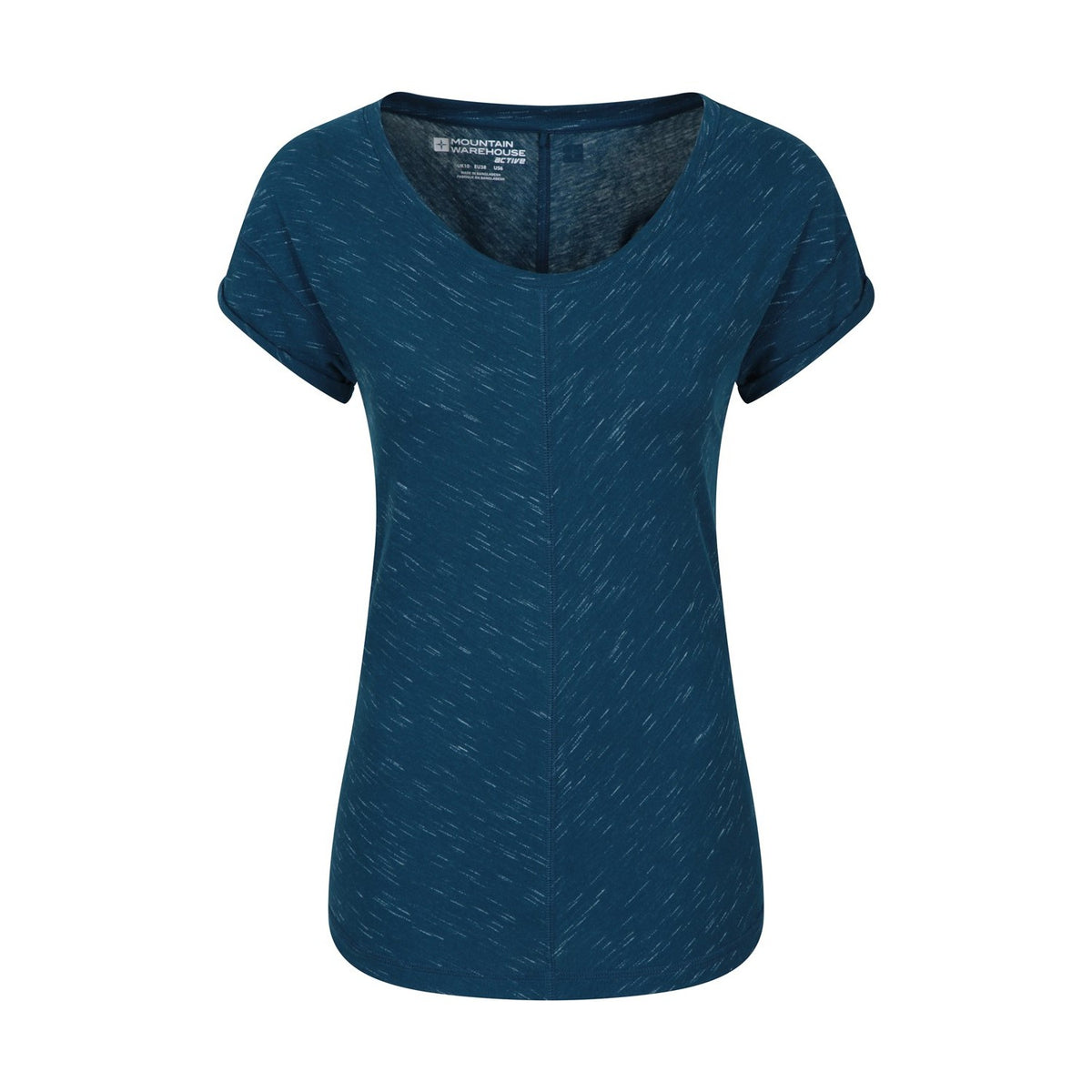 Teal - Front - Mountain Warehouse Womens-Ladies Retreat T-Shirt