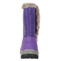 Purple - Back - Mountain Warehouse Childrens-Kids Caribou Adaptive Snow Boots