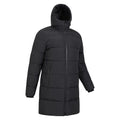 Black - Lifestyle - Mountain Warehouse Mens Vortex Longline Padded Jacket