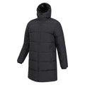 Black - Lifestyle - Mountain Warehouse Mens Vortex Longline Padded Jacket