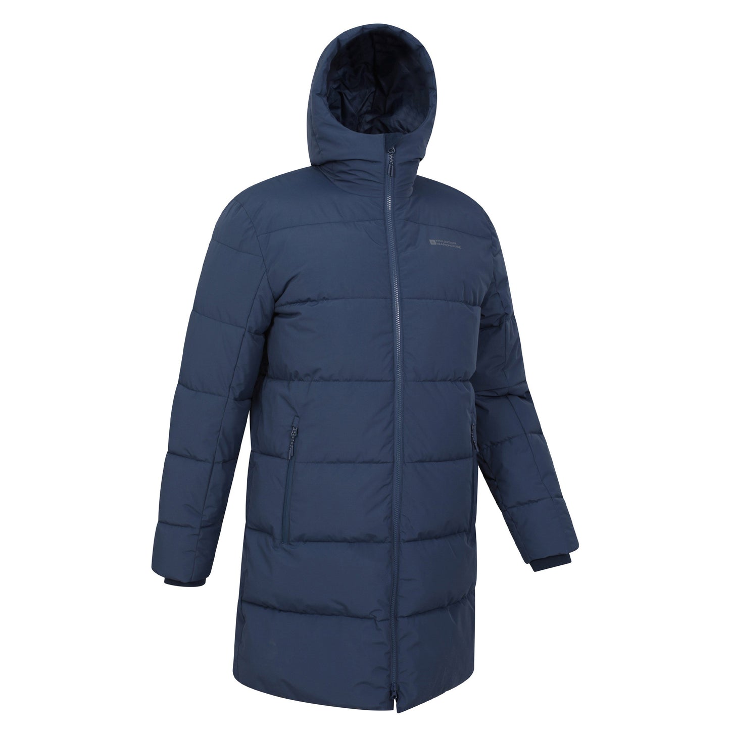 Navy - Lifestyle - Mountain Warehouse Mens Vortex Longline Padded Jacket