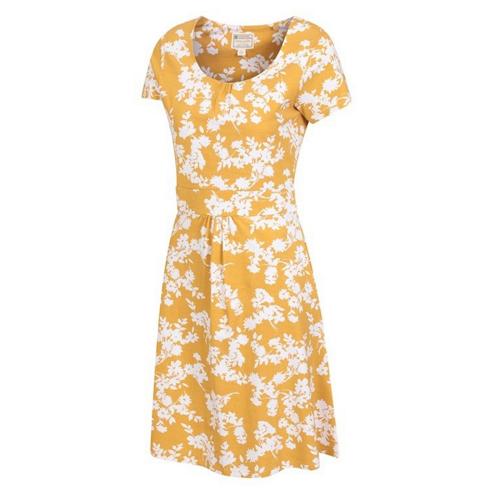 Yellow - Back - Mountain Warehouse Womens-Ladies Orchid Flower UV Protection Dress