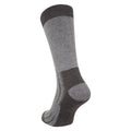 Charcoal - Back - Mountain Warehouse Mens Explorer Merino Wool Boot Socks