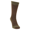 Light Khaki - Front - Mountain Warehouse Mens Explorer Merino Wool Boot Socks