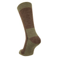 Light Khaki - Back - Mountain Warehouse Mens Explorer Merino Wool Boot Socks
