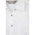 White - Pack Shot - Mountain Warehouse Womens-Ladies Coconut Short-Sleeved Shirt