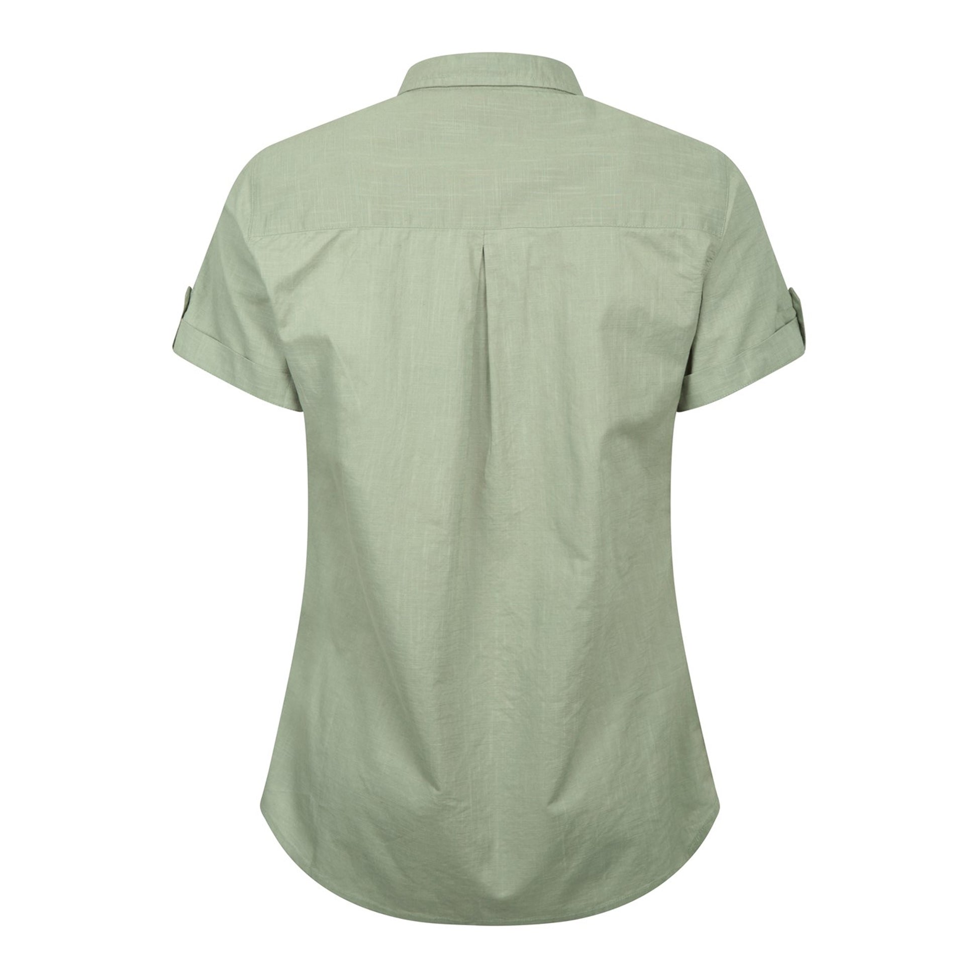 Light Khaki - Back - Mountain Warehouse Womens-Ladies Coconut Short-Sleeved Shirt