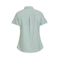 Mint - Back - Mountain Warehouse Womens-Ladies Coconut Short-Sleeved Shirt