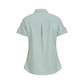 Green - Back - Mountain Warehouse Womens-Ladies Coconut Short-Sleeved Shirt
