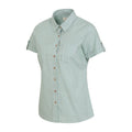 Green - Side - Mountain Warehouse Womens-Ladies Coconut Short-Sleeved Shirt
