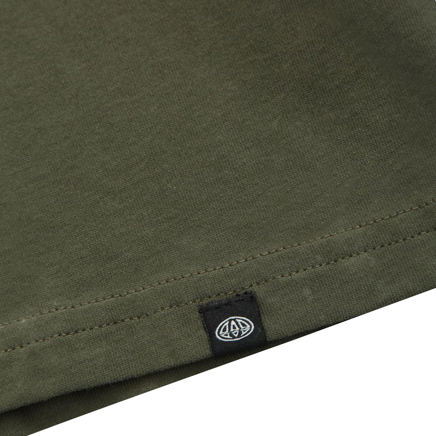 Khaki Green - Lifestyle - Animal Mens Classico Logo Organic Long-Sleeved T-Shirt