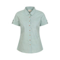 Mint - Front - Mountain Warehouse Womens-Ladies Coconut Short-Sleeved Shirt