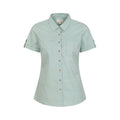 Green - Front - Mountain Warehouse Womens-Ladies Coconut Short-Sleeved Shirt