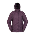 Dark Purple - Front - Mountain Warehouse Womens-Ladies Torrent Waterproof Jacket