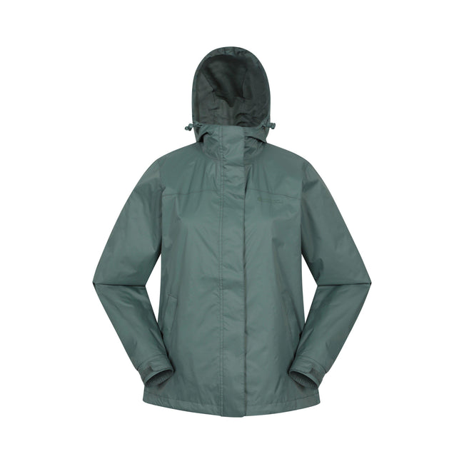 Light Khaki - Front - Mountain Warehouse Womens-Ladies Torrent Waterproof Jacket