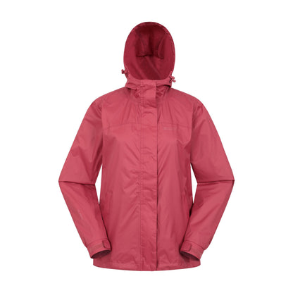 Dark Pink - Front - Mountain Warehouse Womens-Ladies Torrent Waterproof Jacket