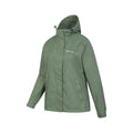 Khaki - Side - Mountain Warehouse Womens-Ladies Torrent Waterproof Jacket