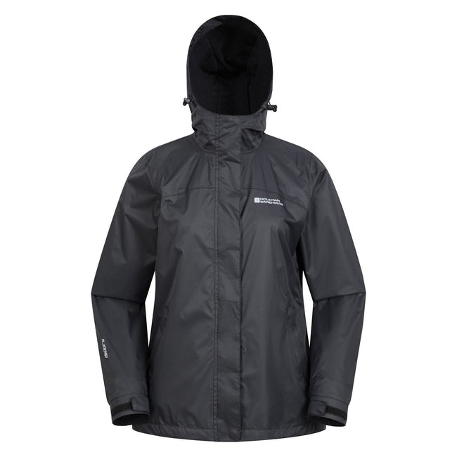 Black - Front - Mountain Warehouse Womens-Ladies Torrent Waterproof Jacket