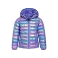 Blue - Close up - Mountain Warehouse Childrens-Kids Seasons II Padded Jacket