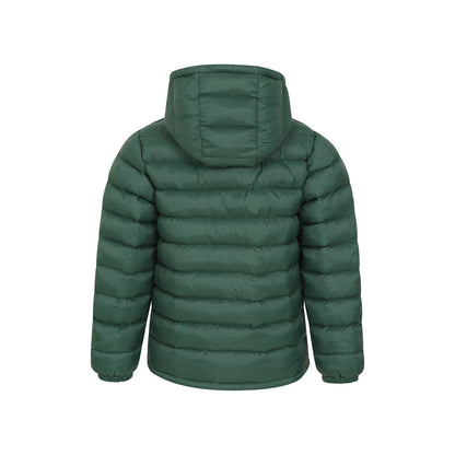 Khaki Green - Back - Mountain Warehouse Childrens-Kids Seasons II Padded Jacket