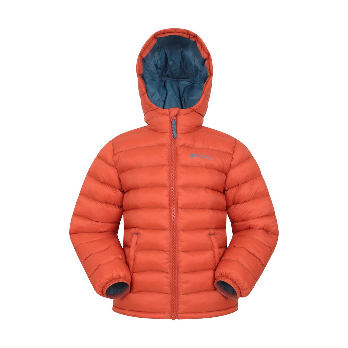Orange - Front - Mountain Warehouse Childrens-Kids Seasons II Padded Jacket