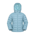 Pale Blue - Front - Mountain Warehouse Childrens-Kids Seasons II Padded Jacket