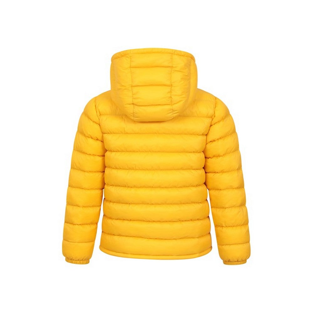 Yellow - Back - Mountain Warehouse Childrens-Kids Seasons II Padded Jacket