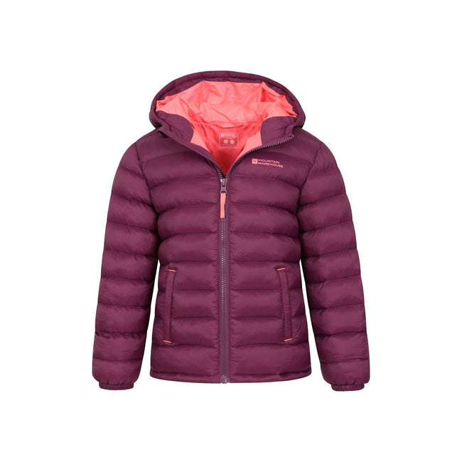 Berry - Pack Shot - Mountain Warehouse Childrens-Kids Seasons II Padded Jacket