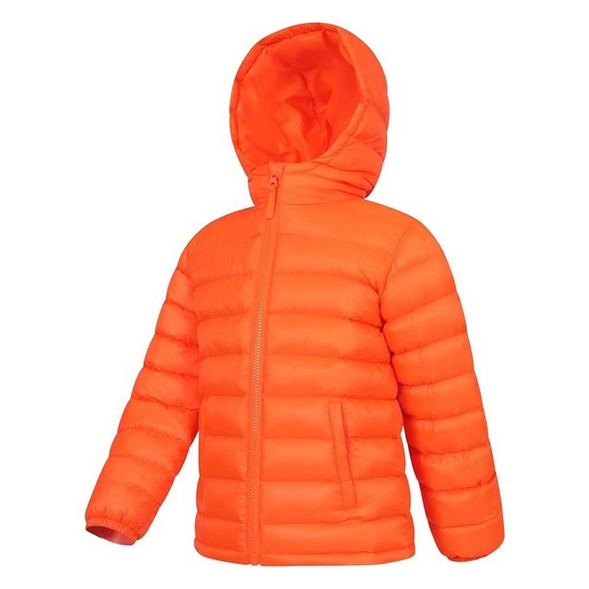 Neon Orange - Lifestyle - Mountain Warehouse Childrens-Kids Seasons II Padded Jacket