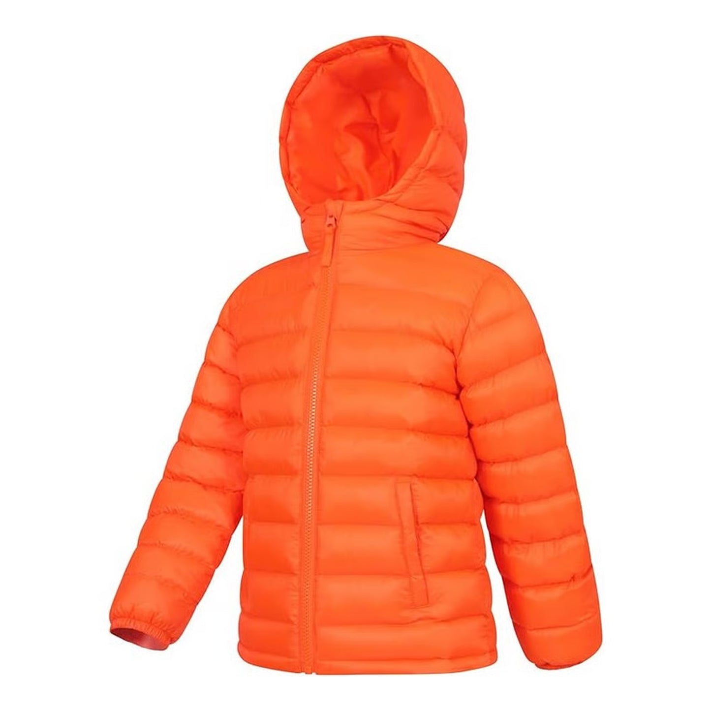 Bright Orange - Lifestyle - Mountain Warehouse Childrens-Kids Seasons II Padded Jacket