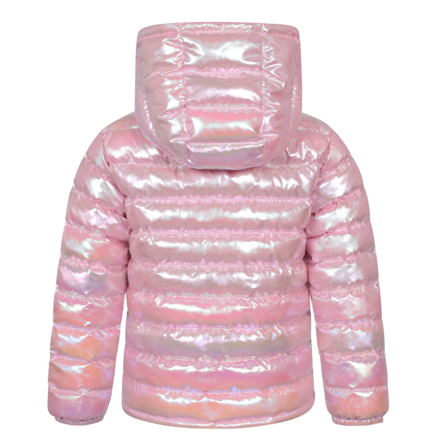 Pale Pink - Side - Mountain Warehouse Childrens-Kids Seasons II Padded Jacket