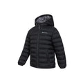 Black - Side - Mountain Warehouse Childrens-Kids Seasons II Padded Jacket