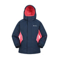 Dark Blue - Lifestyle - Mountain Warehouse Childrens-Kids Ski Jacket & Trousers Set