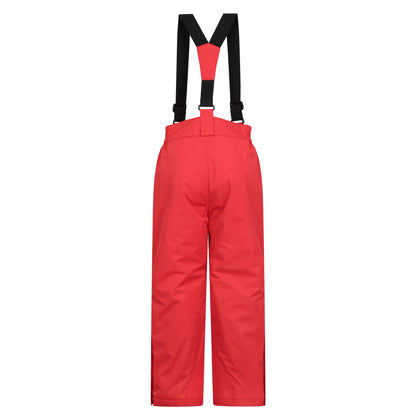 Jet Black - Close up - Mountain Warehouse Childrens-Kids Ski Jacket & Trousers Set