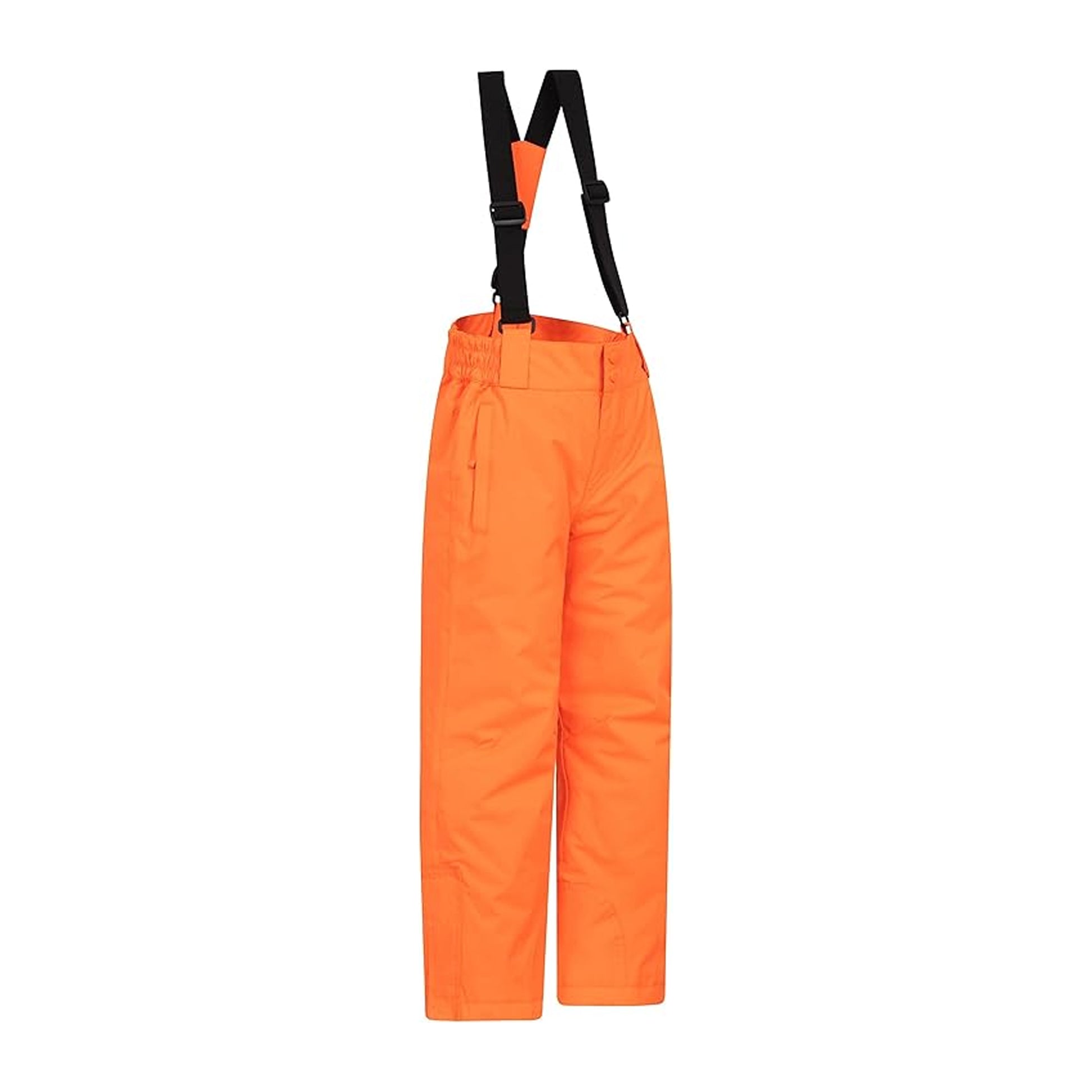 Orange - Pack Shot - Mountain Warehouse Childrens-Kids Ski Jacket & Trousers Set