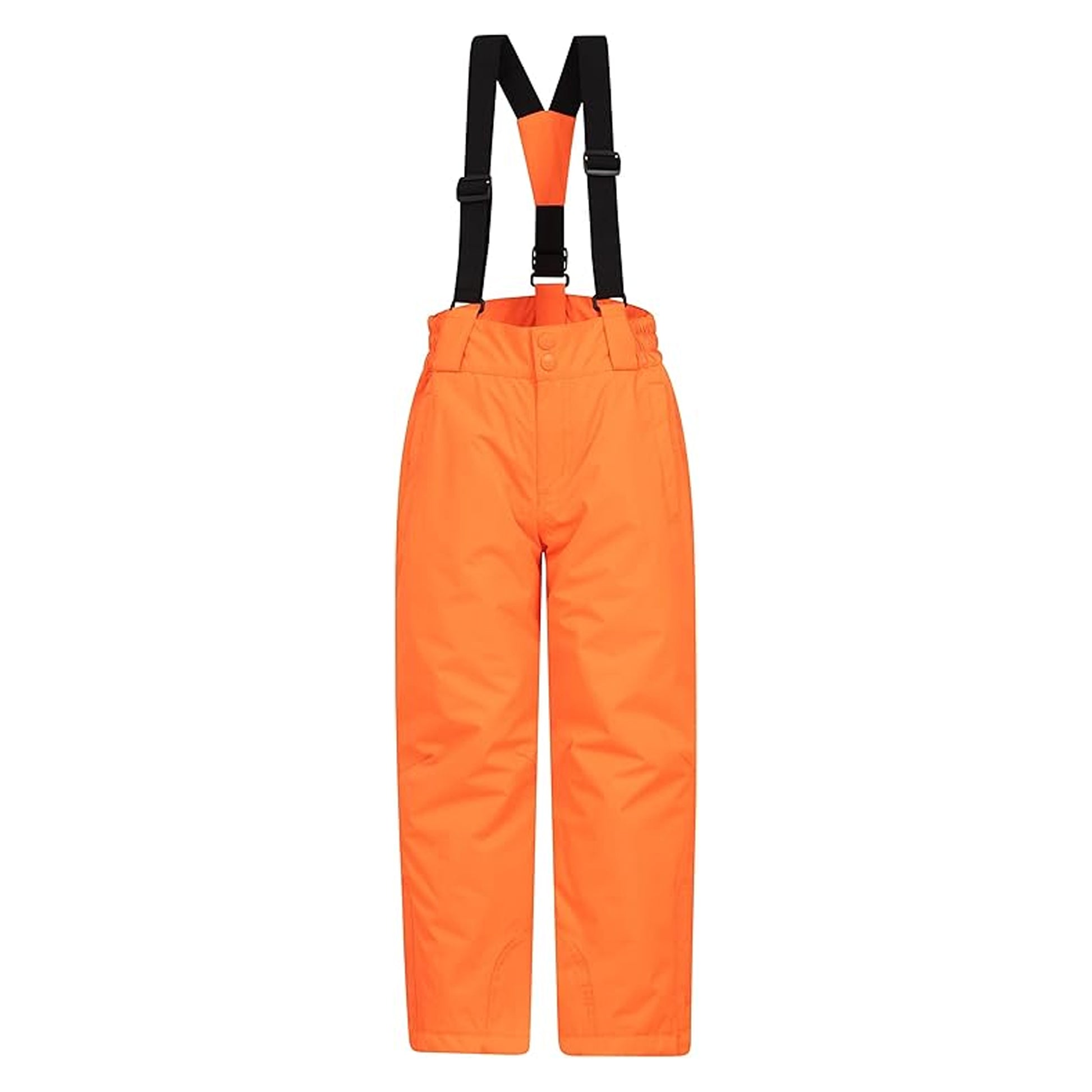 Orange - Close up - Mountain Warehouse Childrens-Kids Ski Jacket & Trousers Set