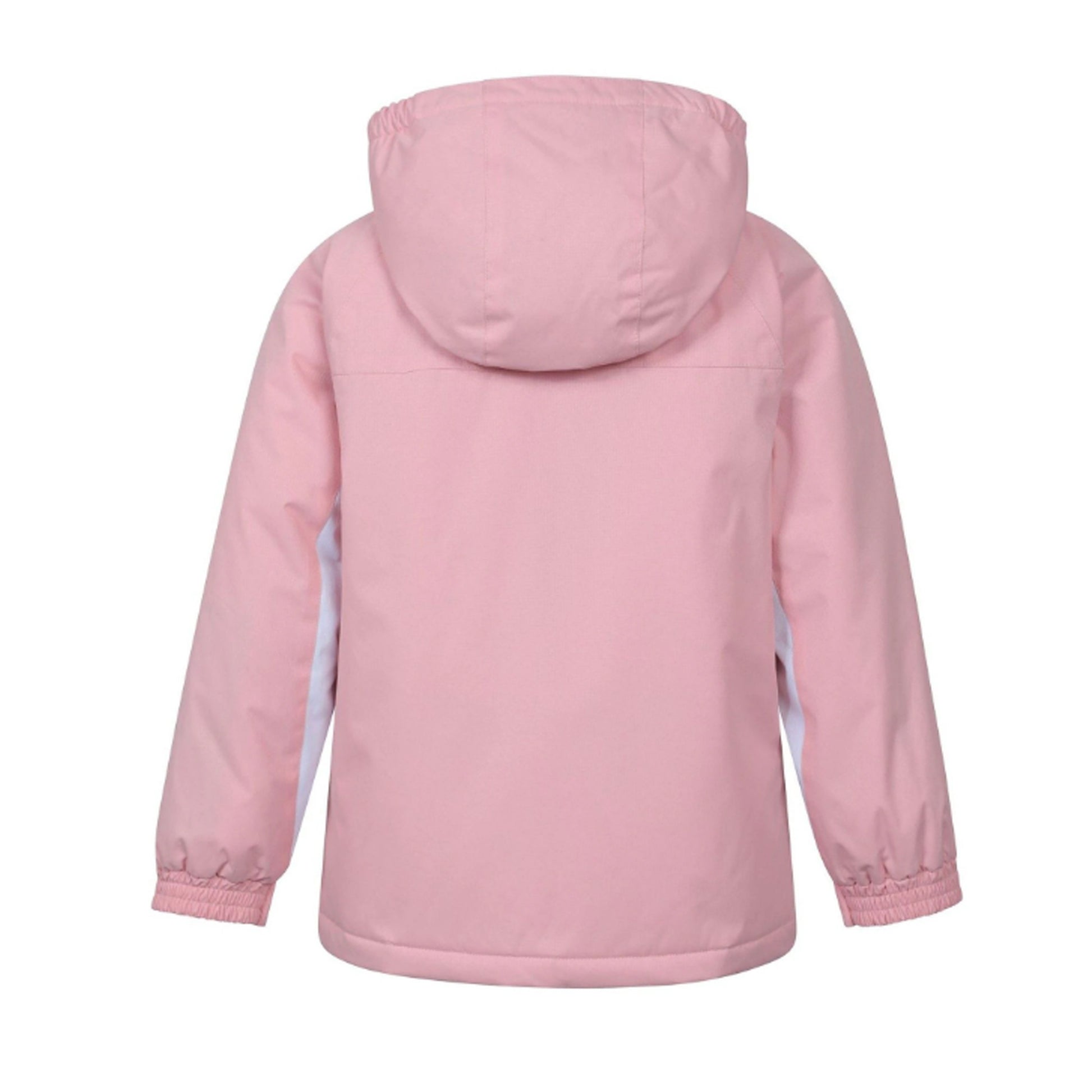 Light Pink - Back - Mountain Warehouse Childrens-Kids Ski Jacket & Trousers Set
